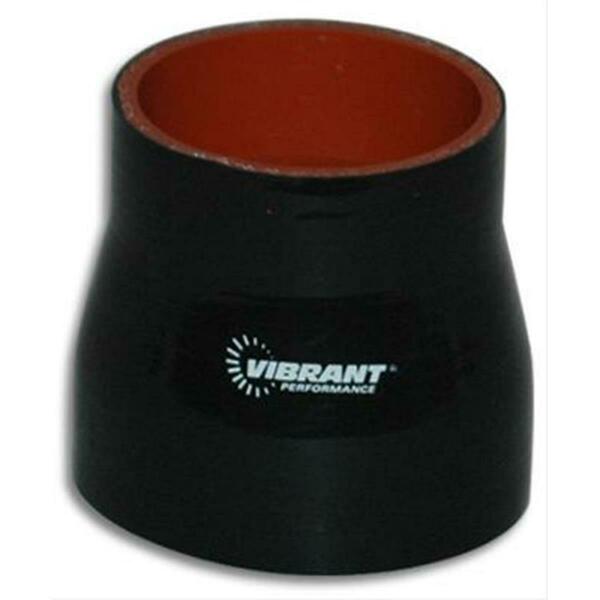 Vibrant 4 Ply Reinforced Silicone Sleeve Connector- Black V32-2779